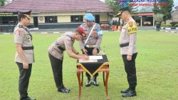 Sertijab Kasat Reskrim dan Kasat Lantas Polresta Magelang