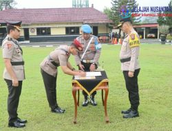 Sertijab Kasat Reskrim dan Kasat Lantas Polresta Magelang