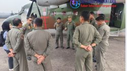 Satgas Udara Semai 7,2 Ton Dry Ice dan NaCl di Palembang