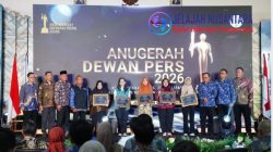 Kapuspen TNI Hadiri Anugerah Dewan Pers 2026
